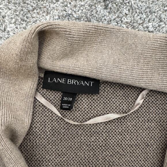 Lane Bryant Cardigan Sweater Duster 26/28 Leopard Boho Chic Lagenlook Layering - Picture 4 of 9